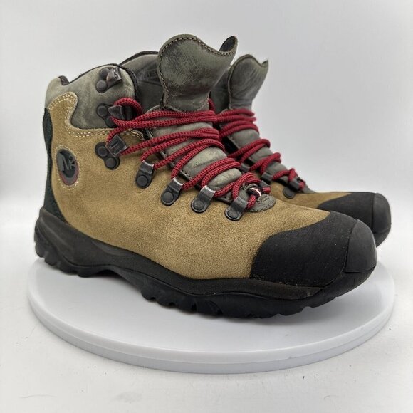 Merrell M2 Super Light Sandstone Brown Leather Women Hiking Boots Size 7.5 - Picture 2 of 13